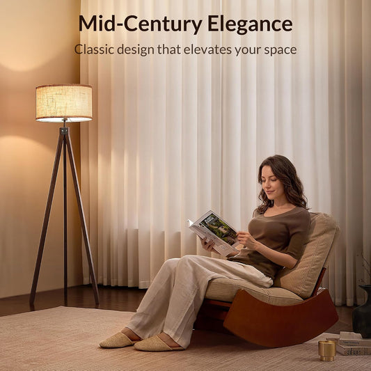LEPOWER Tripod Floor Lamp Mid Century Modern Standing Lamps for Living Room