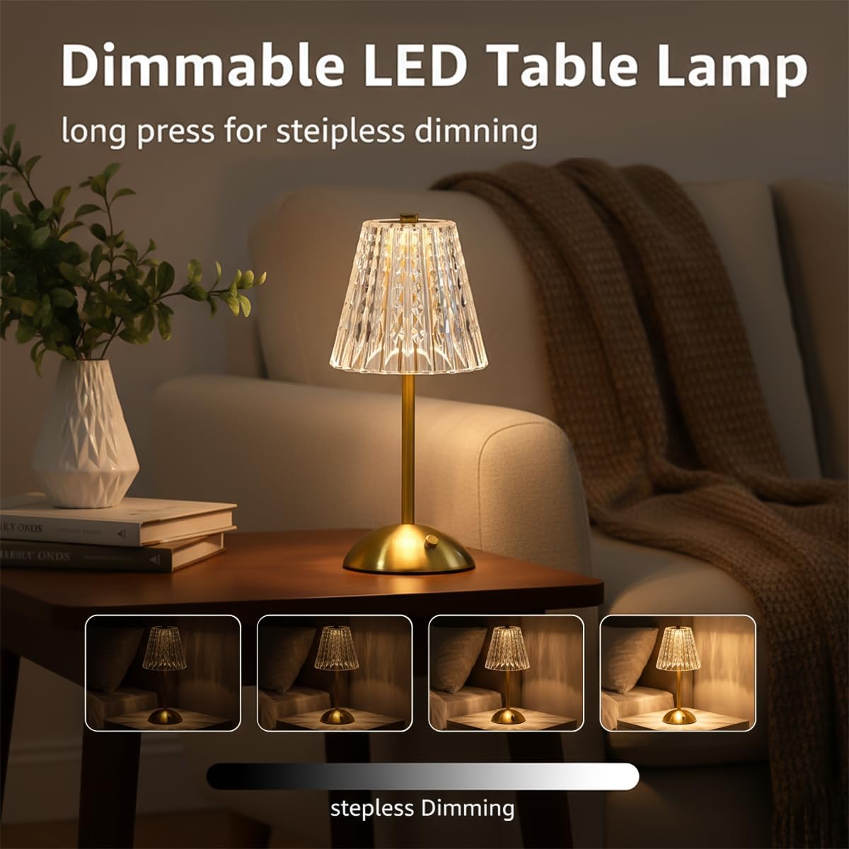 Rechargeable Cordless Table Lamp