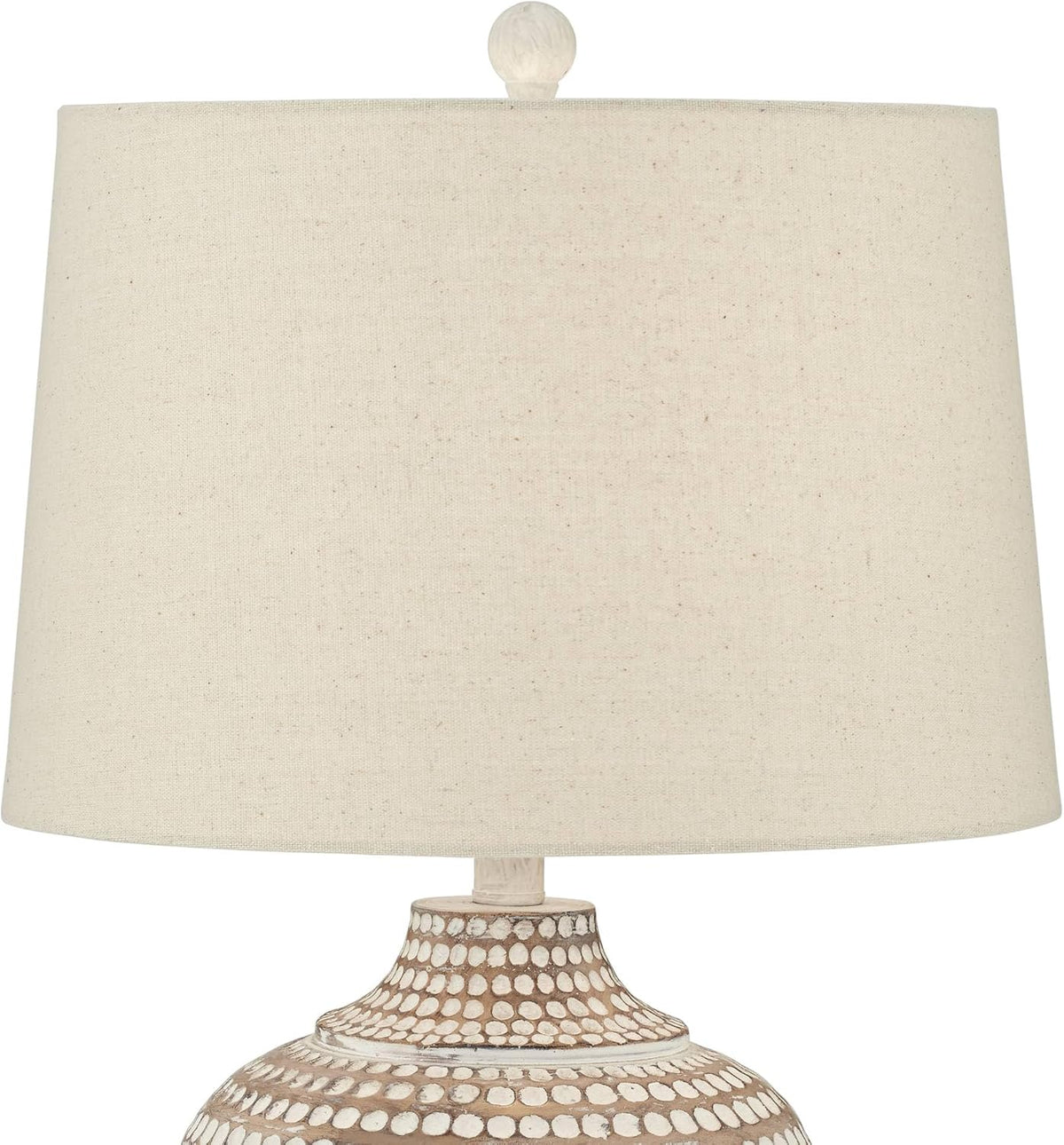 Alese 23 1/2" High Table Lamps Set of 2 Textured Dot Jug Farmhouse
