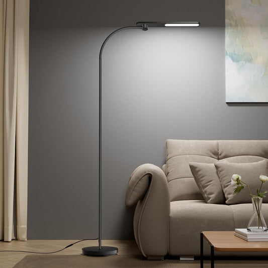 Honeywell LED Floor Lamp Dimmable Gooseneck Reading Living Room Bedroom 77"