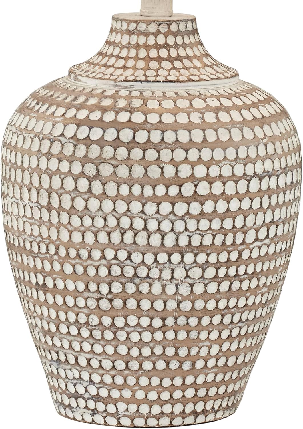 Alese 23 1/2" High Table Lamps Set of 2 Textured Dot Jug Farmhouse